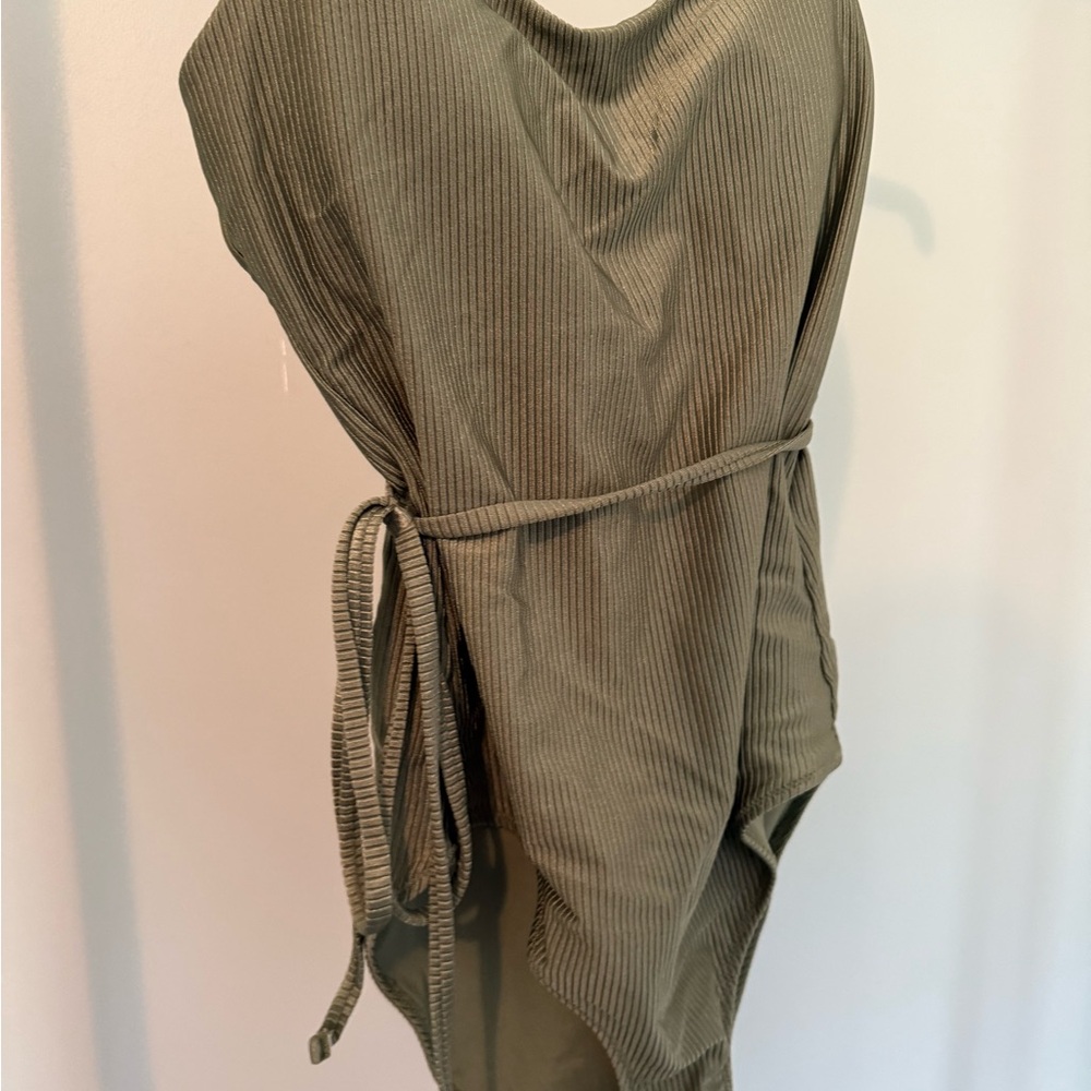 American Eagle Outfitters Olive One Piece Swimsuit